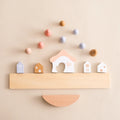 🦁 Montessori Wooden Animal Threading & Seesaw Balance Toy – Educational Sensory Play for Toddlers